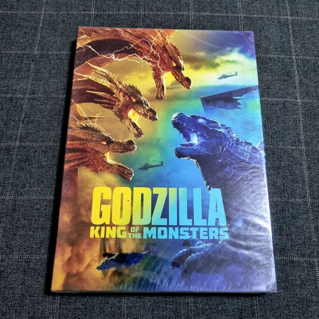 DVD (2Disc) ภาพยนตร์แอ็คชั่นสุดอลัง "Godzilla King Of The Monsters / ก็อดซิลล่า ราชันแห่งมอนสเตอร์" (2019)