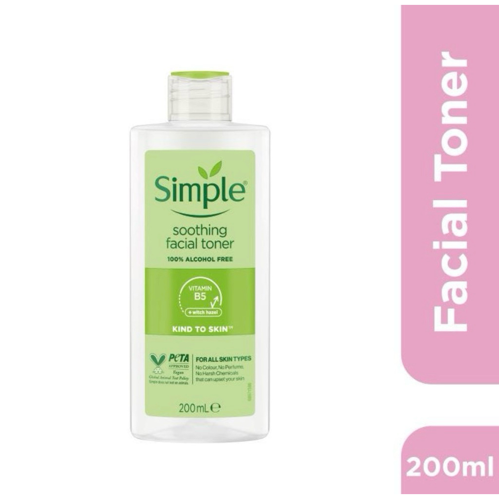 SIMPLE KIND TO SKIN SOOTHING FACIAL TONER 200MLซิมเพิล