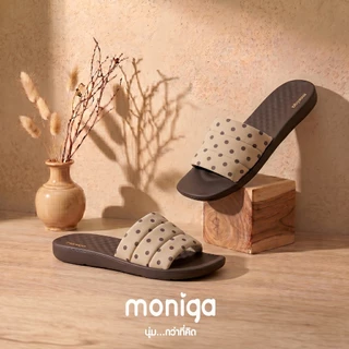 MONIGA รุ่น Diana 3 PT Polkadot รองเท้าแตะพื้นกันลื่น+ปุ่มนวดฝ่าเท้า