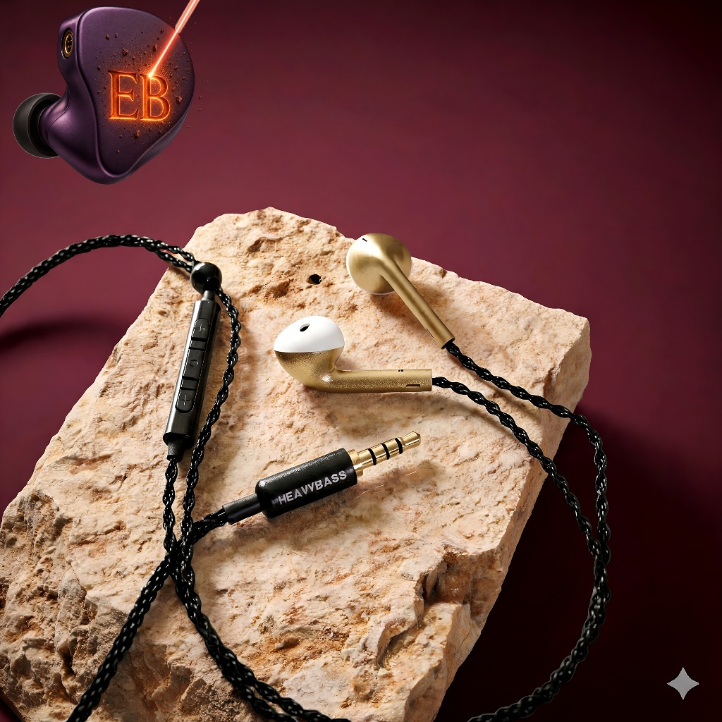 หูฟัง Earbud รุ่น ทุเรียน ก้านยาว Edition เบสทรงพลัง เอาอยู่ทุกสไตล์ - Elite BASS