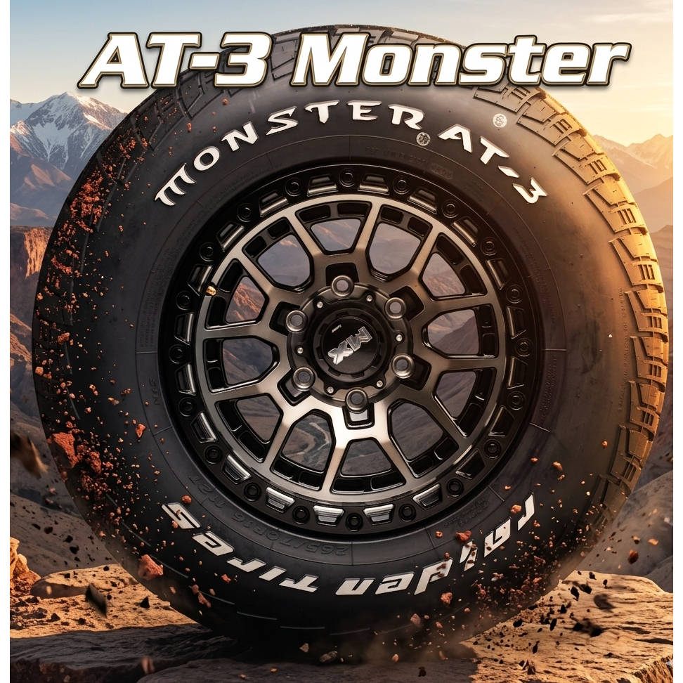 ยางใหม่ Monster AT3 ปี 2026