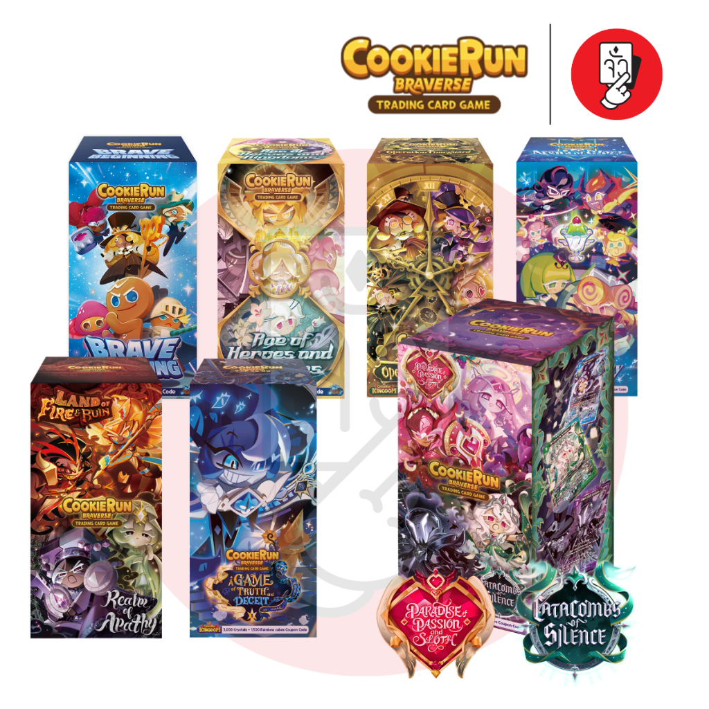 [พร้อมส่ง] Booster Box - การ์ด Cookie Run Braverse BS1 - BS10