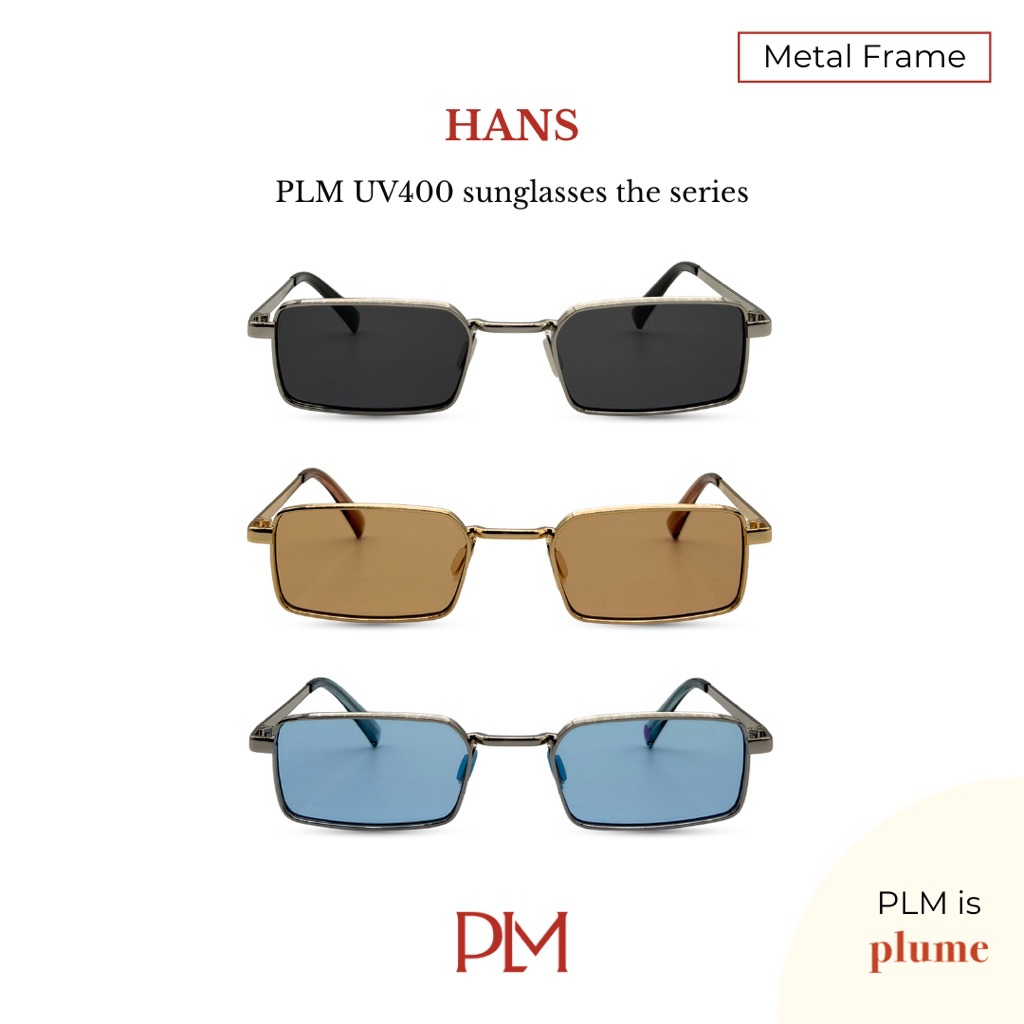PLM (plume.bkk) แว่นกันแดดรุ่น 'Hans' Sunglasses