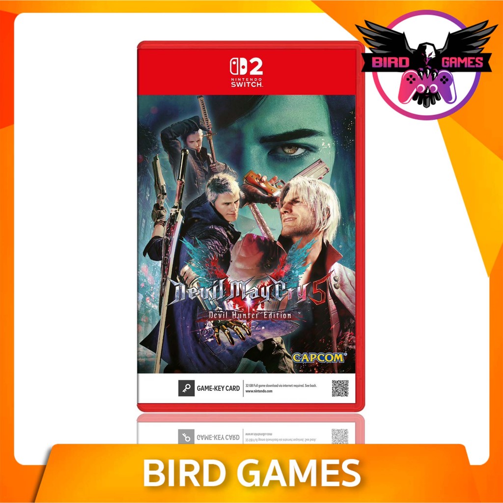 Devil May Cry 5 Devil Hunter Edition Nintendo Switch 2 แผ่นแท้มือ1!!!! (Devil May Cry 5 Switch2)