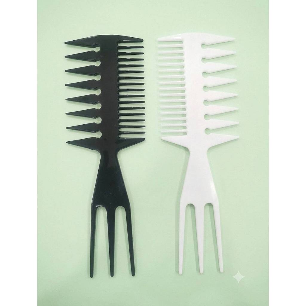 Youngworld Fishbone Comb 3 in 1 | หวี หวีเซ็ตผม ยังเวิลด์ ถี่ห่าง | ห่อละ 1 ชิ้น
