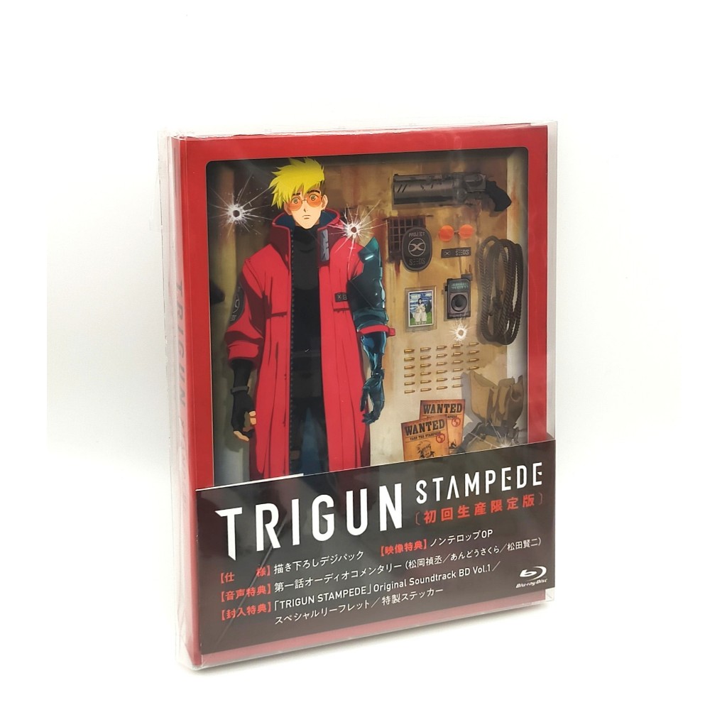 Trigun STAMPEDE Vol.1 First Limited Edition Blu-ray