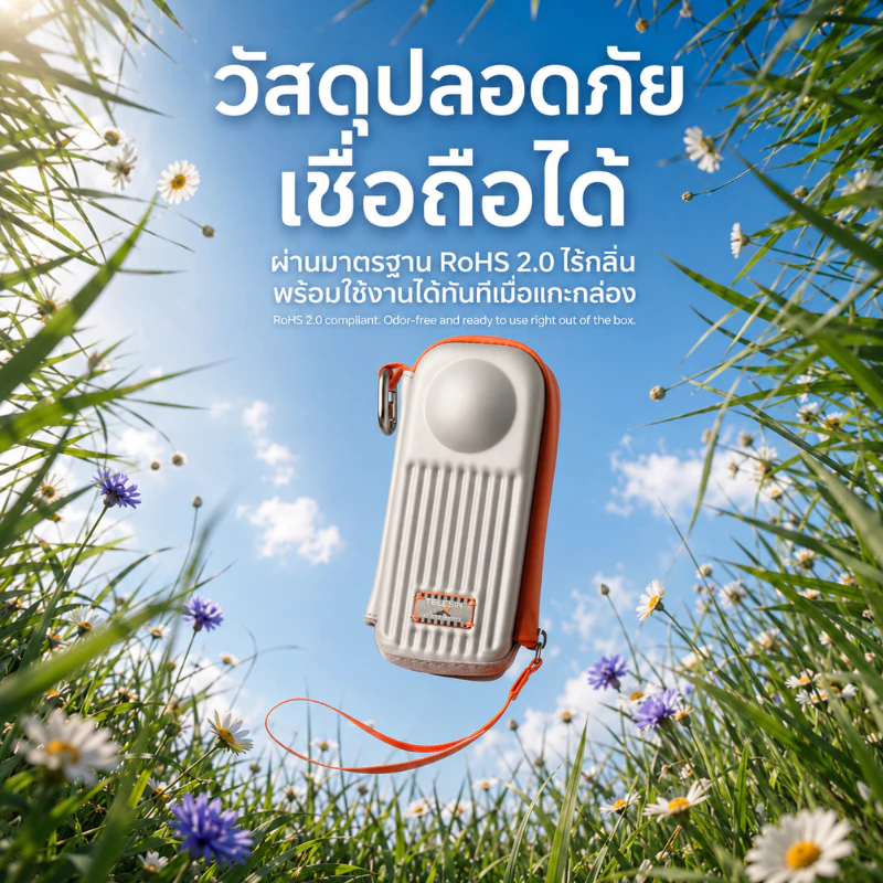 Telesin Insta360 X5 / X4 / X4 Air DisAdv Storage Case กระเป๋าเก็บตัวกล้อง thumbnail 5