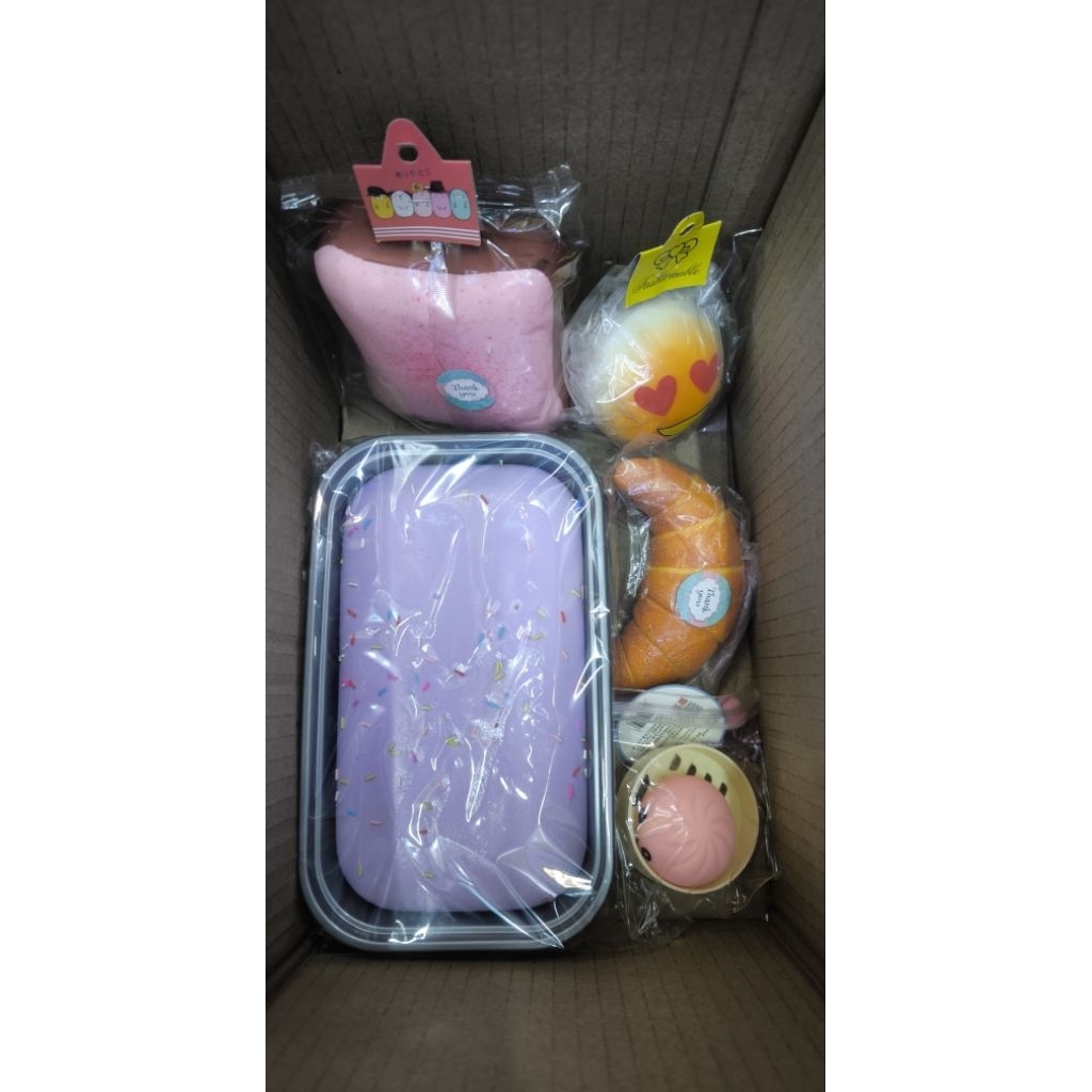 สุ่ม ชุดใหญ่ สกุชชี่ มือ1 ได้4-5ชิ้น