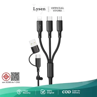[สำหรับ 17] สายชาร์จเร็ว PD 100W 120W 240W สําหรับสาย Type- C Data Line สายชาร์จ USB-C to Li Cable
