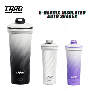 LHHW แก้วปั่น E-MAGMIX Insulated AUTO Shaker SUS316 เก็บความร้อนความเย็น 2 ชั้น ด้วยมอเตอร์ 7,500 RPM แบตเตอรี่ 1,000 mA