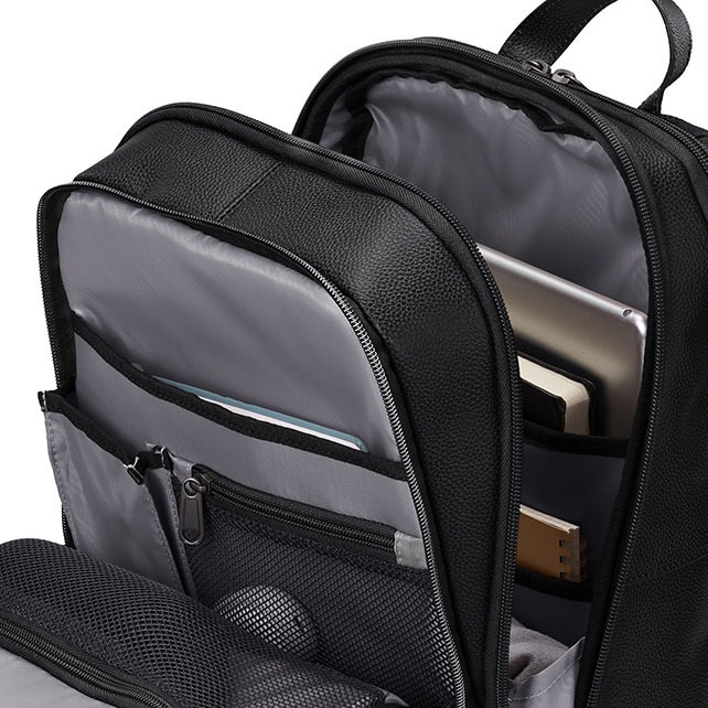 SAMSONITE حقيبة ظهر لابتوب 14.1 بوصة SAM Classic Leather — صورة 6