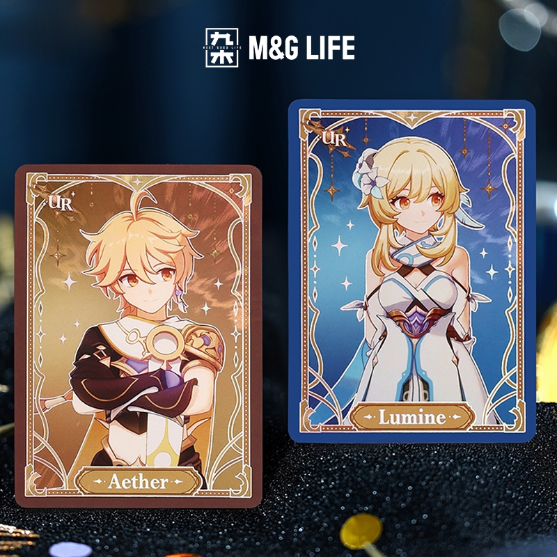 M&G LIFE x Genshin Impact Journey of Light Card Series - First Phase Trading Card Blind Bags