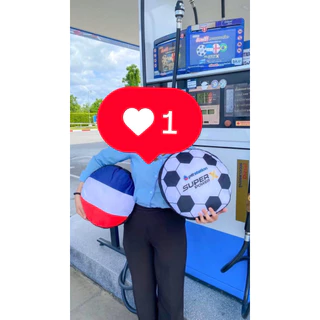 หมอนบอลโลก ปตท. เติมน้ำมัน
