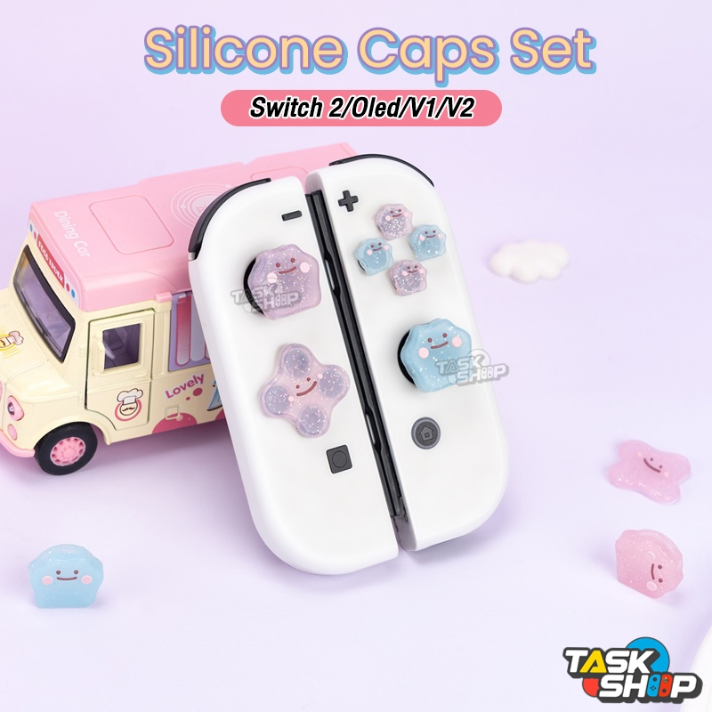 ส่งทันที🔥 ปุ่มทิศทาง D-Pad + ABXY สำหรับ Nintendo Switch 2/Oled/V1/V2 ลาย Ditto