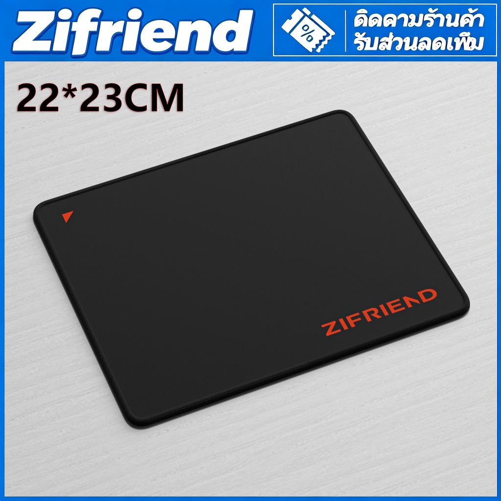 【สินค้าจุด】ZIFRIEND Gaming แผ่นรองเม้าส์ แบบสปีด for Esports 30*25cm
