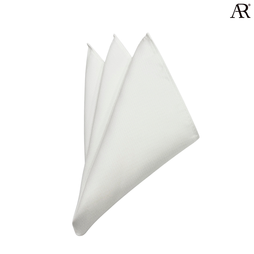 Pocket Square(NTS-พท.052) ผ้าเช็ดหน้าสูท ผ้าไหมทออิตาลี่คุณภาพเยี่ยม ดีไซน์ Plain สีขาว/Rosegold/เทาเข้ม/เลือดหมู/น้ำตาล