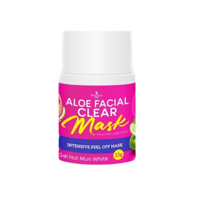 ครีมลอกสิวเสี้ยนเวียดนาม Precious Skin Aloe Facial Clear Mask  ขนาด 22 กรัม