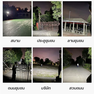 【รับประกัน30ปี】ไฟโซล่าเซลล์ กันน้ำกลางแจ้ง ป้องกันฟ้าผ่า สว่างอัตโนมัติเมื่อฟ้ามืด Solar light