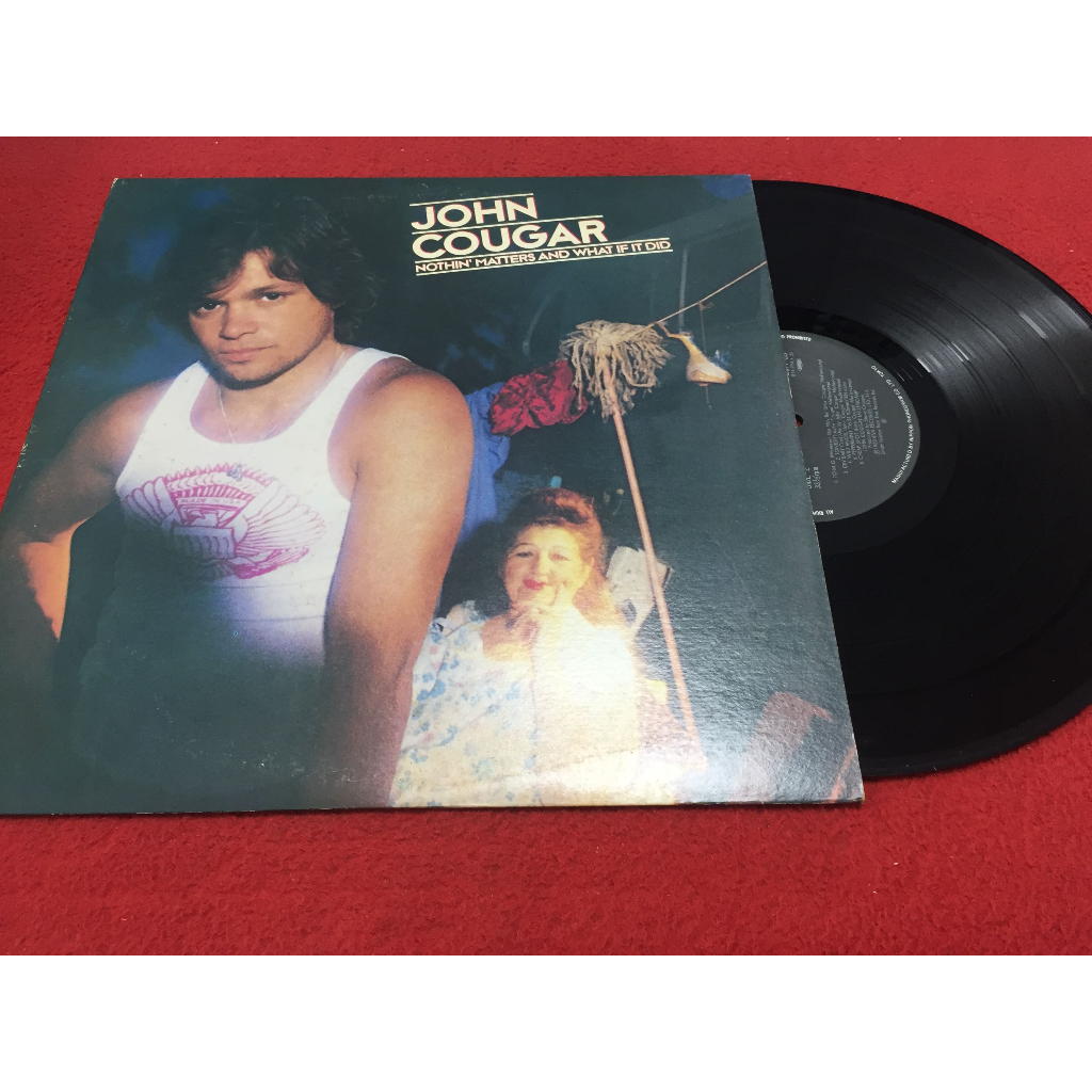 JOHN COUGAR - JOHN COUGAR ขนาด 12 นิ้ว LP ร้าน PinHaiMusic B173