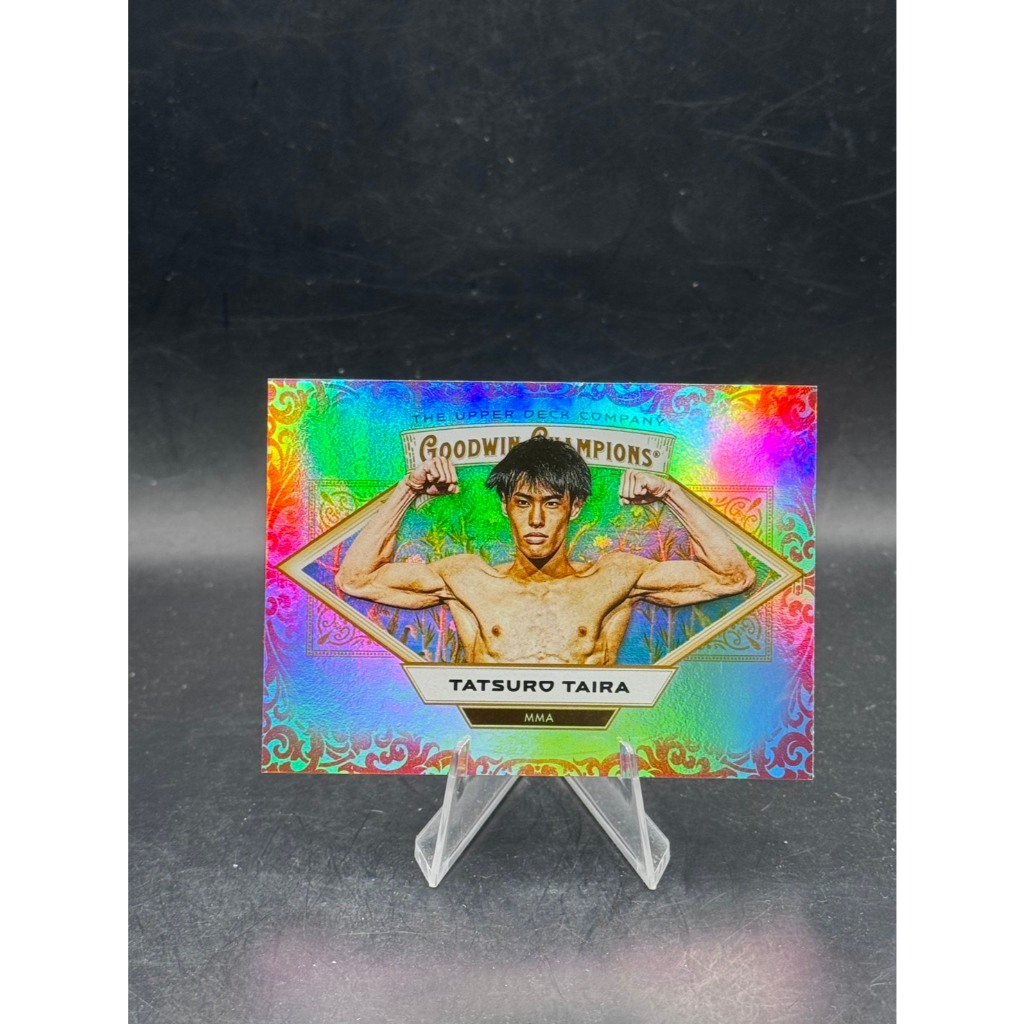 Tatsuro Taira 2025 Upper Deck Goodwin Champions "Red Rainbow" Parallel #93