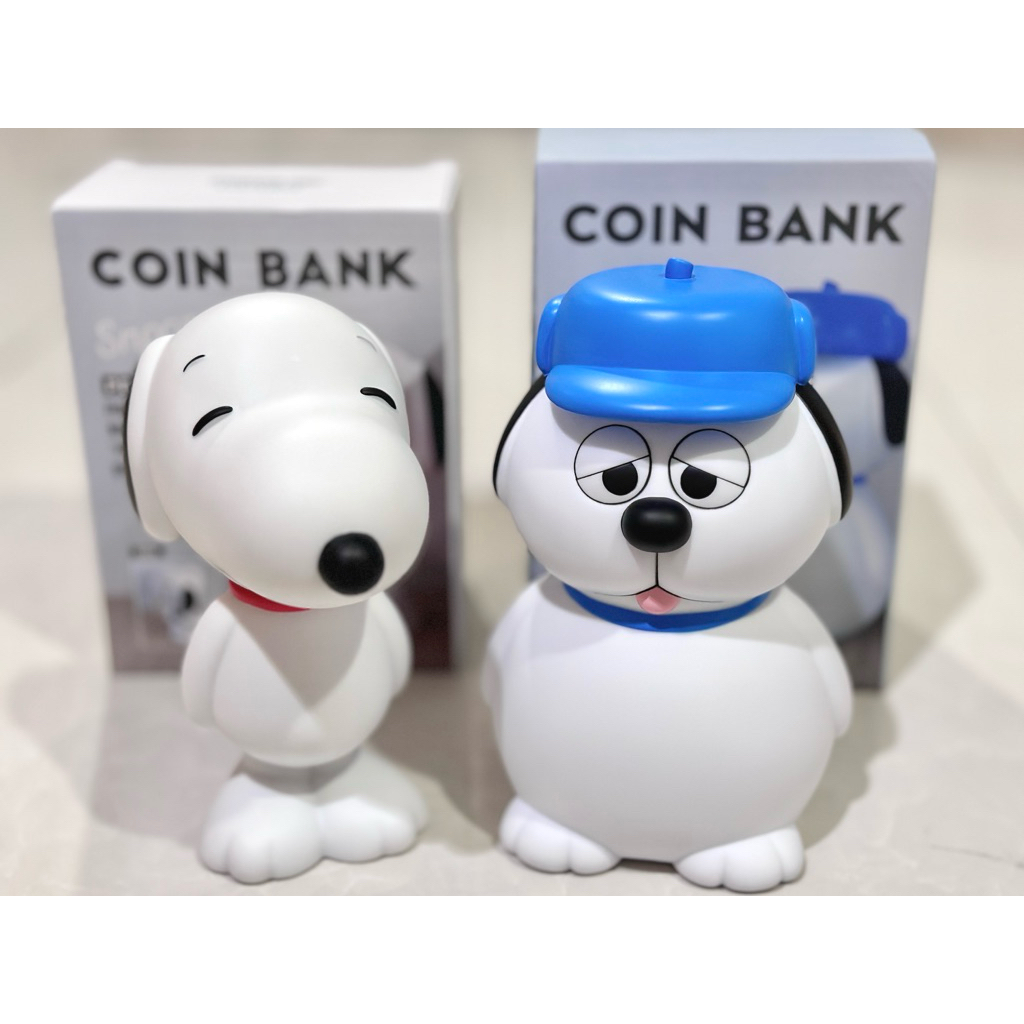 COIN BANK (OLAF , SNOOPY) กระปุกออมสิน นำเข้าจากประเทศญี่ปุ่น🇯🇵