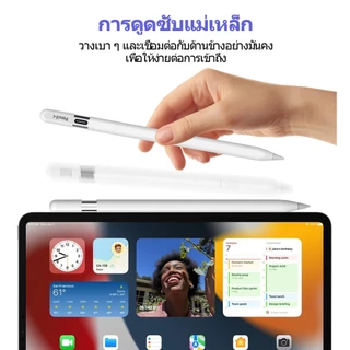 ININ stylus pen ปากกาสไตลัสใช้กับ Pad Pro M4 Pad Air M2 Pad mini A17 Pro(M2/M3/M4/Pro11 13/A17)Bluetooth Battery Display