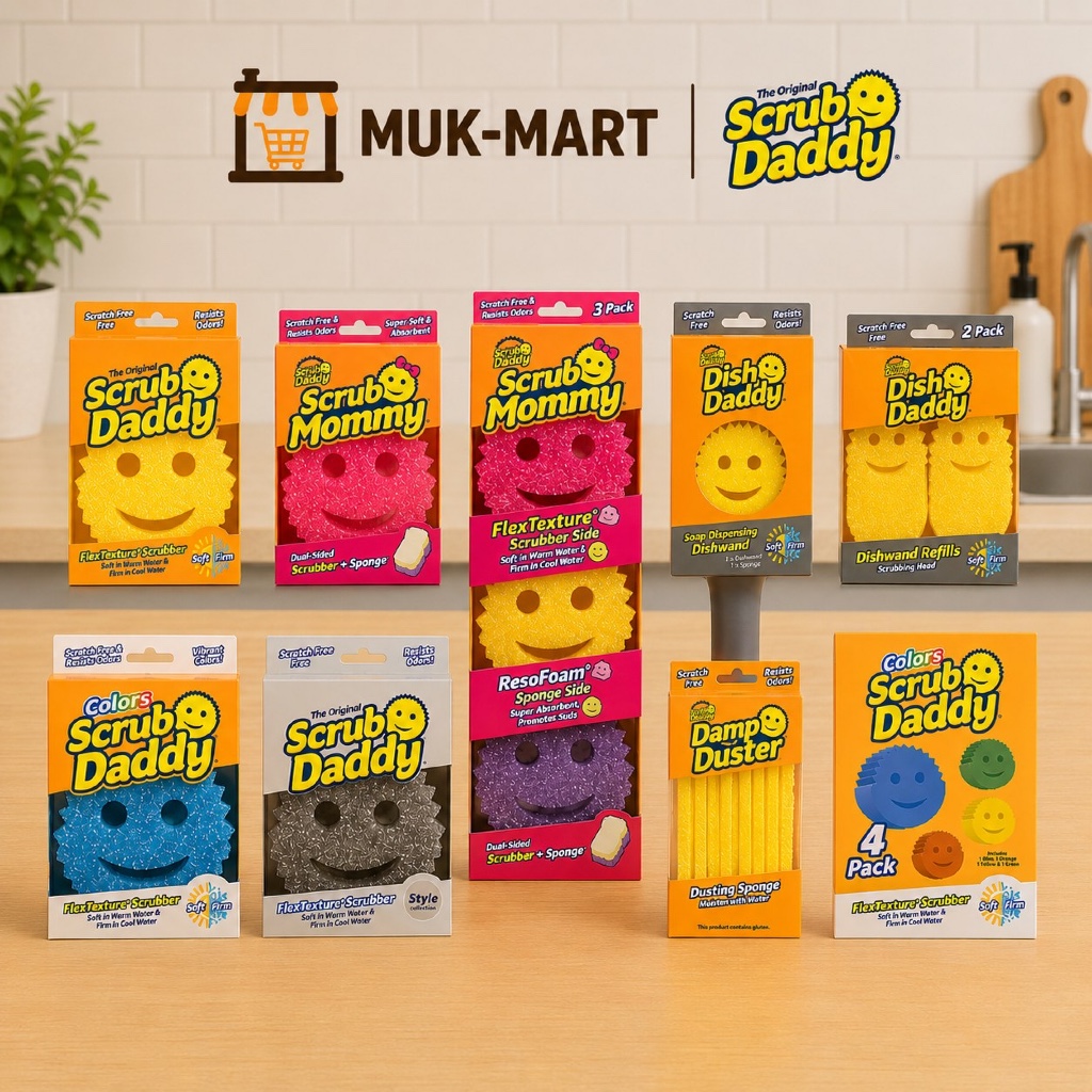 ของแท้ 100% Scrub Daddy | Scrub Mommy | Dish Daddy | Damp Duster