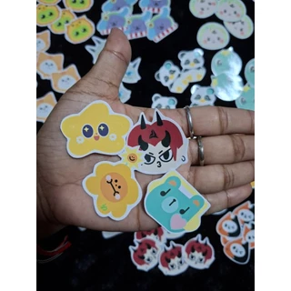 Stickers หลาน gmm สติ๊กเกอร์ไดคัท