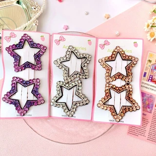 พร้อมส่ง🌈กิ๊บดาวติดผม กิ๊บดาวแฟชั่น (ราคา/คู่) จัดส่งเร็ว