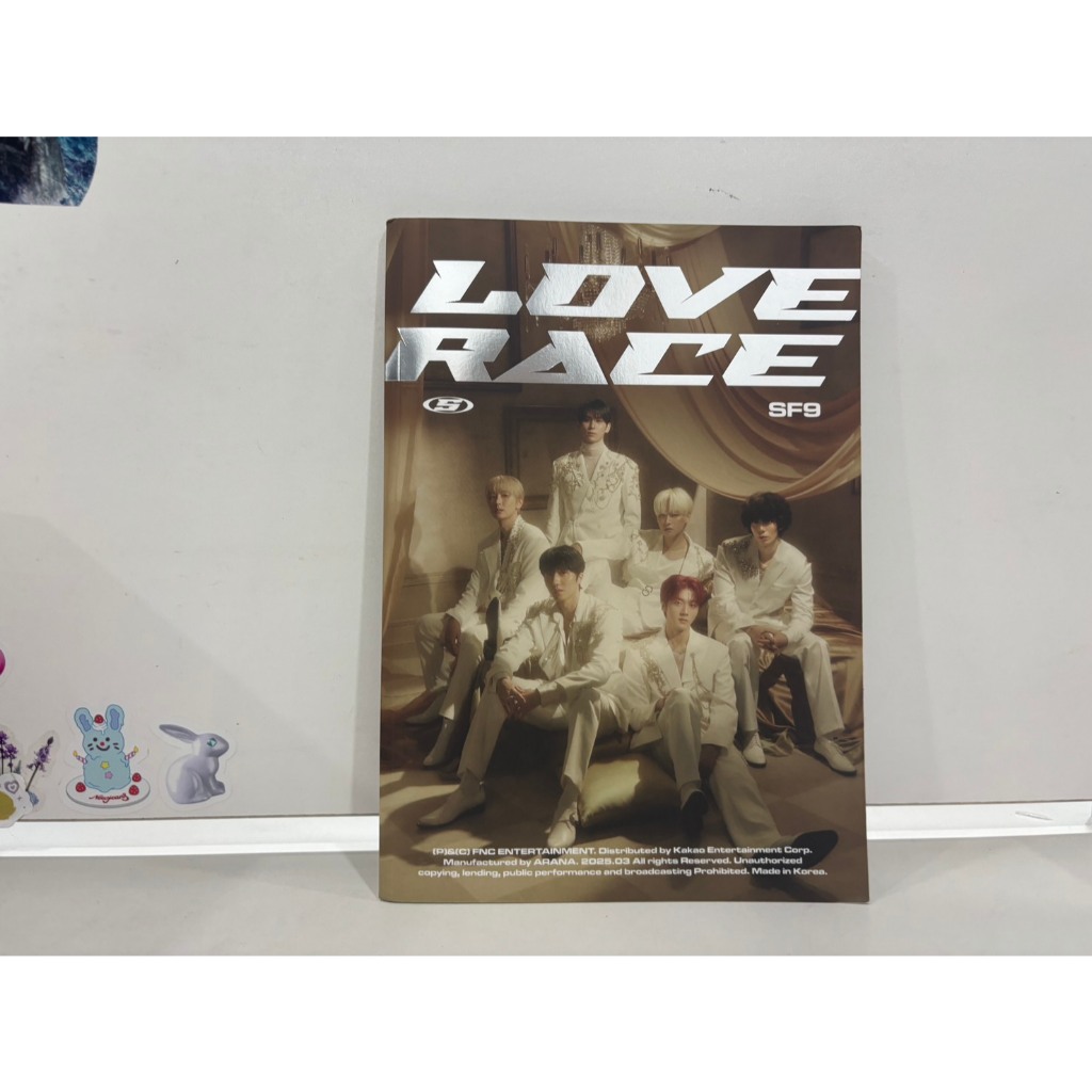 1 CD MUSIC  ซีดีเพลงเกาหลี   SF9 - MINI ALBUM [LOVE RACE]  VER A   (F9D27)