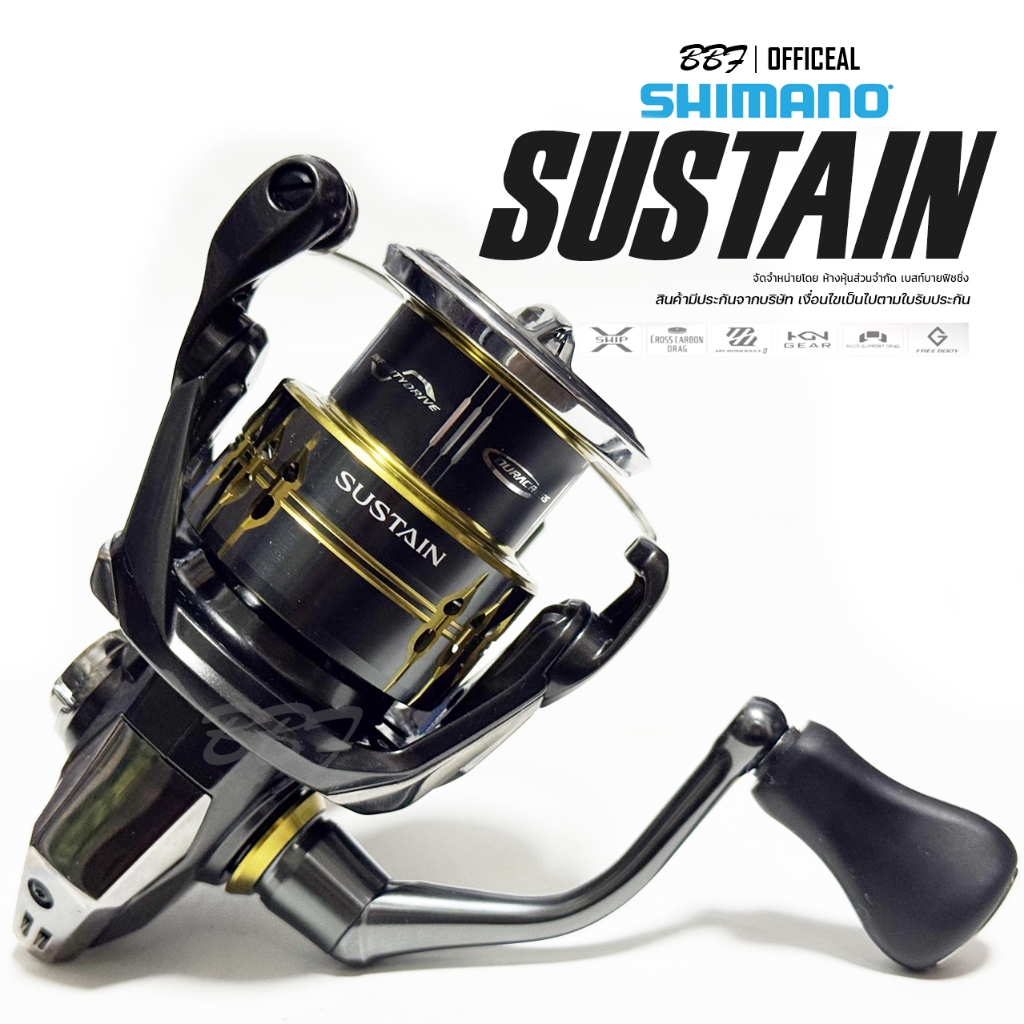 รอกสปิน Shimano - Sustain 2025 ใส่ Infinity Loop มาให้แล้ว เก็บสายเนียนๆแบบ