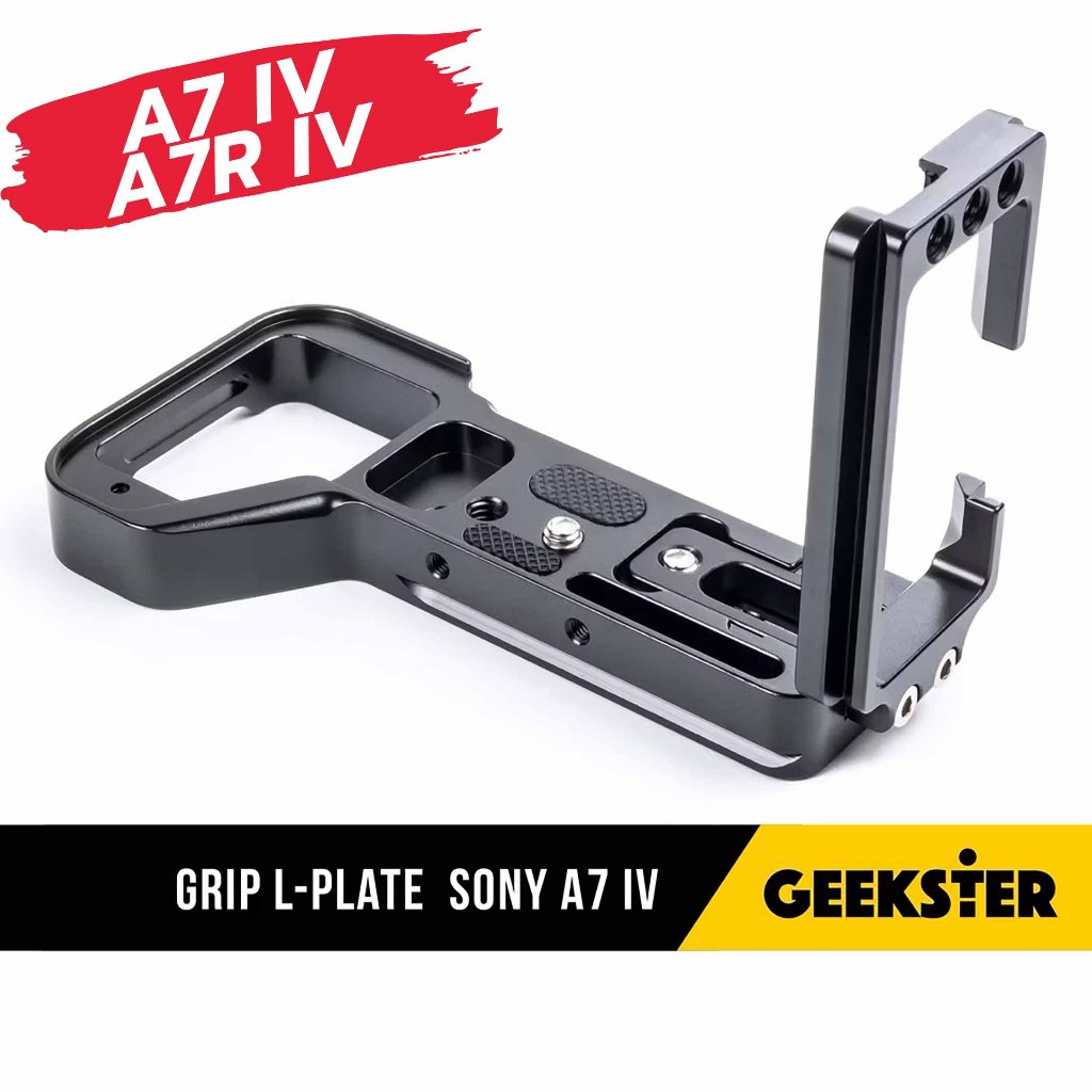 กริป Grip Sony A74 A7IV A9 II A7R4 IV L-Plate lplate / A7m4 A7 MK4 MK 4 A7mk4 a7IV l plate