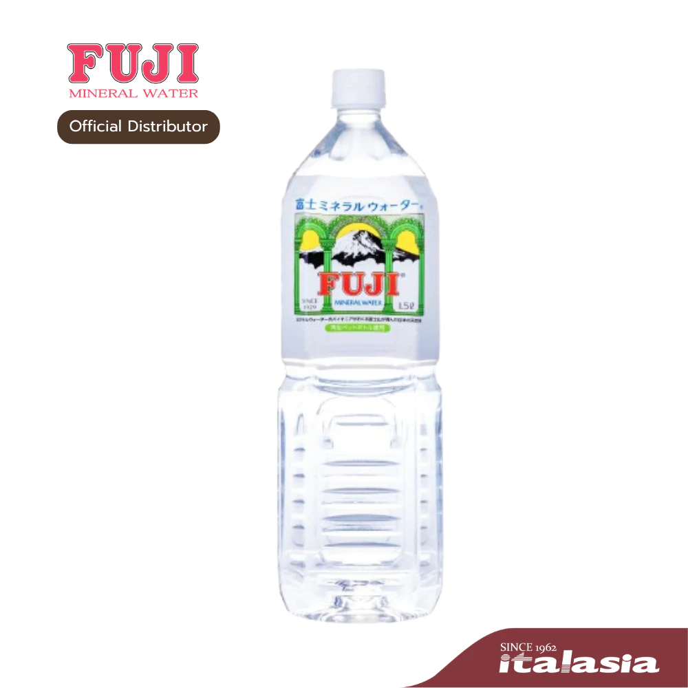 Fuji Mineral Water PET Bottle 1.5L | น้ำแร่จากภูเขาไฟฟูจิ 1500 มล.