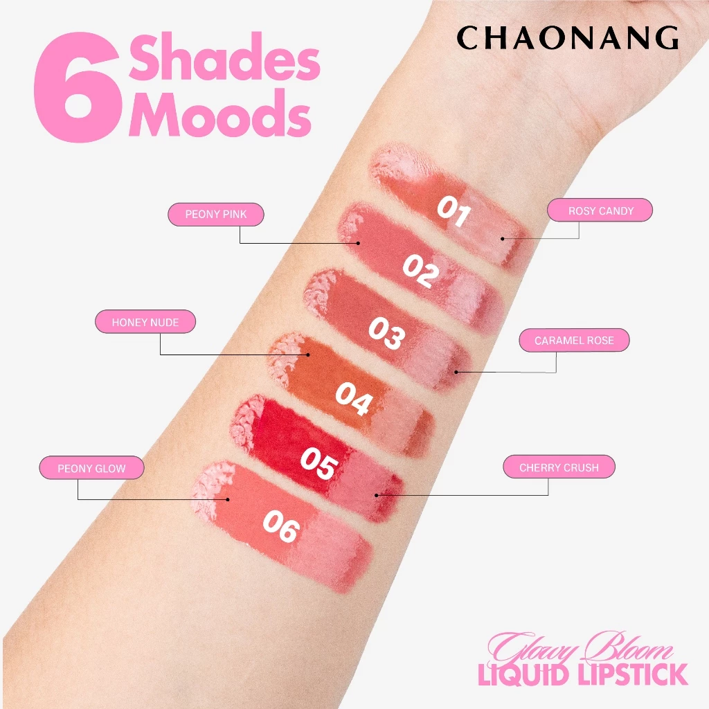 Chaonang Glowy Bloom Liquid Lip 2.5g thumbnail 3