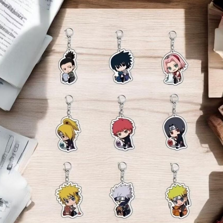🇹🇭  พวงกุญแจนารุโตะอะคริลิค อะนิเมะ นารูโตะ Shippuden พร้อมส่งจากไทย