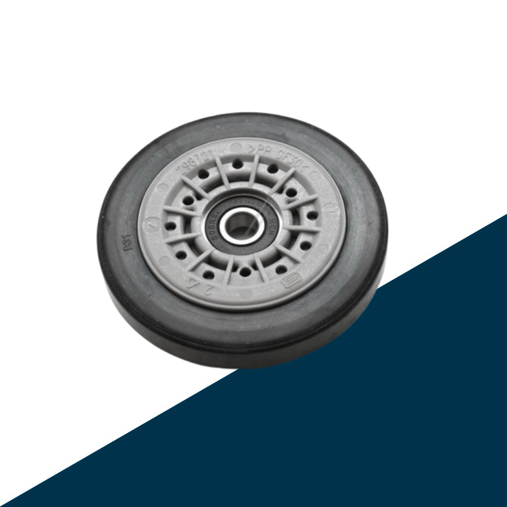 Roller ลูกล้อ สำหรับ เครื่องอบผ้าฝาหน้า HITACHI TD90YFE (ราคา 1 ลูก) เบิกศูนย์