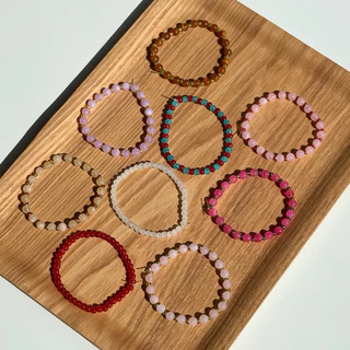 Piing me Bracelet | กำไลข้อมือ/ข้อเท้าลูกปัด (เอ็นยืด) 2026061948