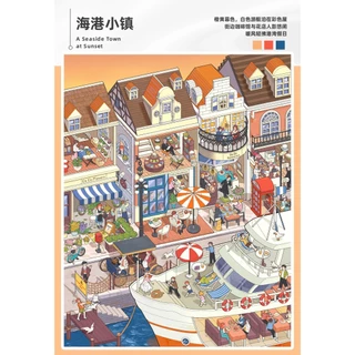 ส่งด่วนกทม. ใหม่! สติกเกอร์ 3D Scene Sticker มีมาร์ค แบบเล่ม 7 ฉาก สร้างเมือง miniature Telado 10.0