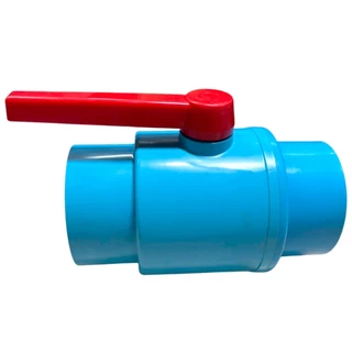 HERO Ball Valve PVC บอลวาล์ว บอลวาว บอลวาวล์ พีวีซี 6" ขนาด 6 นิ้ว แบบสวม หนา อย่างดี