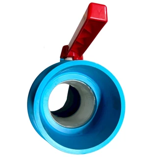 HERO Ball Valve PVC บอลวาล์ว บอลวาว บอลวาวล์ พีวีซี 6" ขนาด 6 นิ้ว แบบสวม หนา อย่างดี