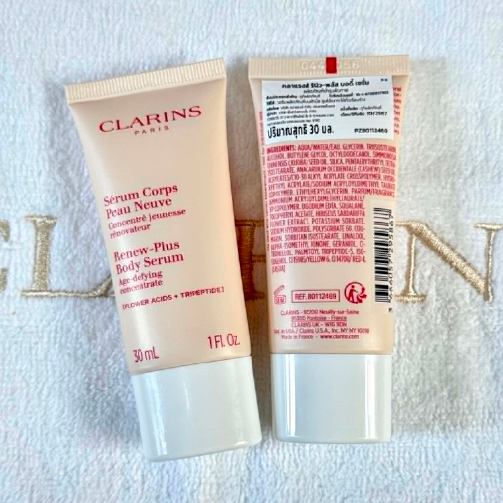 *Clarins* Renew Plus body serum 30ml ของแท้💯 มี สคบ ป้ายไทย