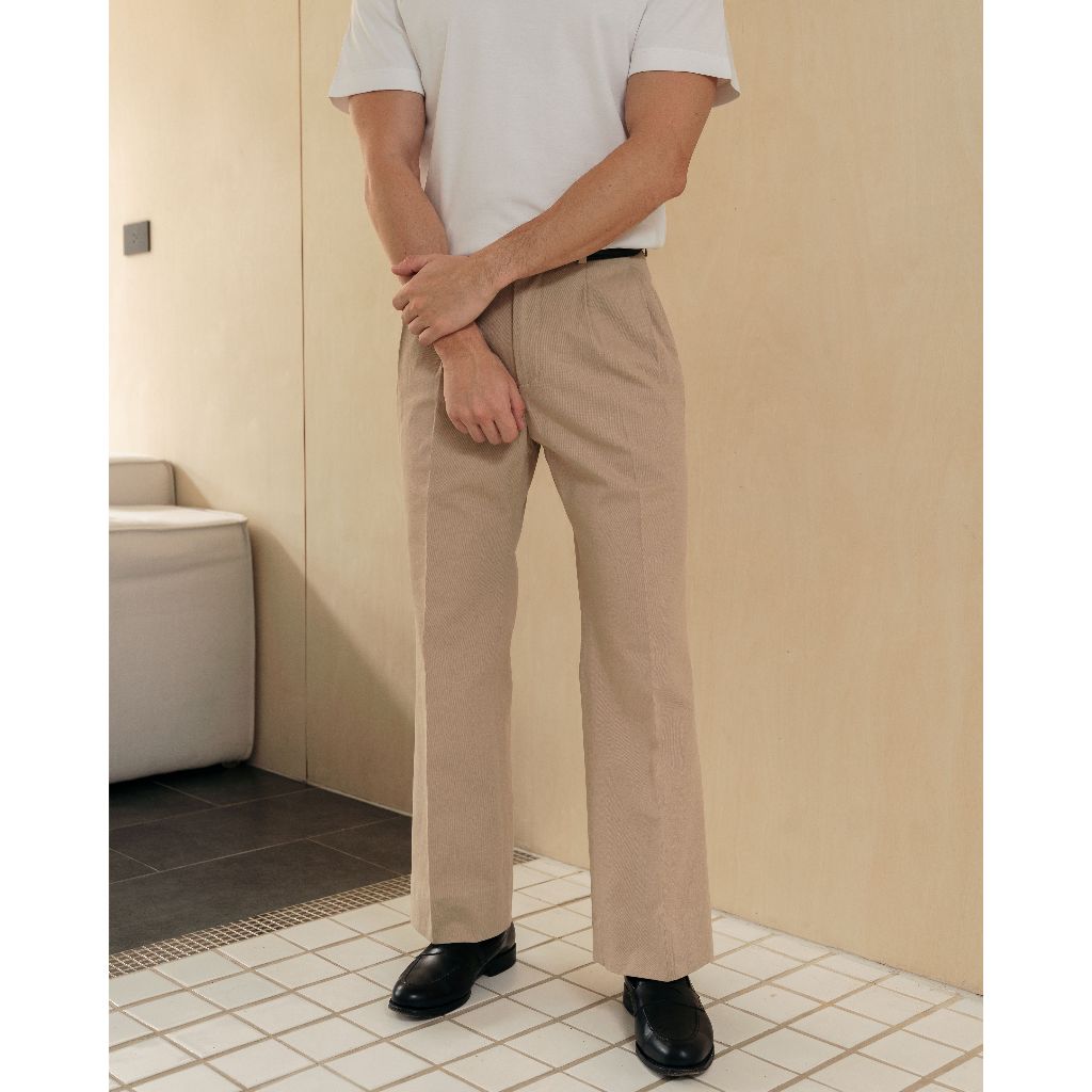 IOC Project - Chino Pleated Trouser กางเกงขายาว