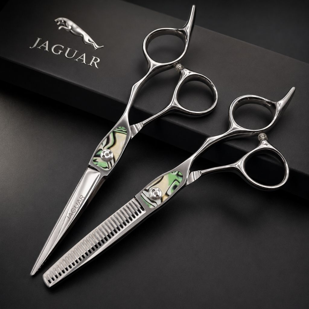 ถูก/แท้ Jaguar 1คู่ กรรไกรตัดผมจากัวร์  ขนาด 6 นิ้ว (ซอย 30%)