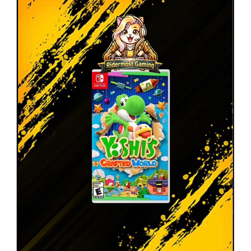[Nintendo switch] Yoshi's Crafted World[EN] มือ 2 พร้อมส่ง!!!