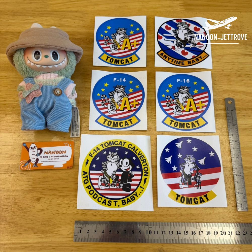 ✨NEW TOMCAT STICKERS x GRUMMAN AEROSPACE MILITARY | TOP GUN | AVIATION COLLECTION