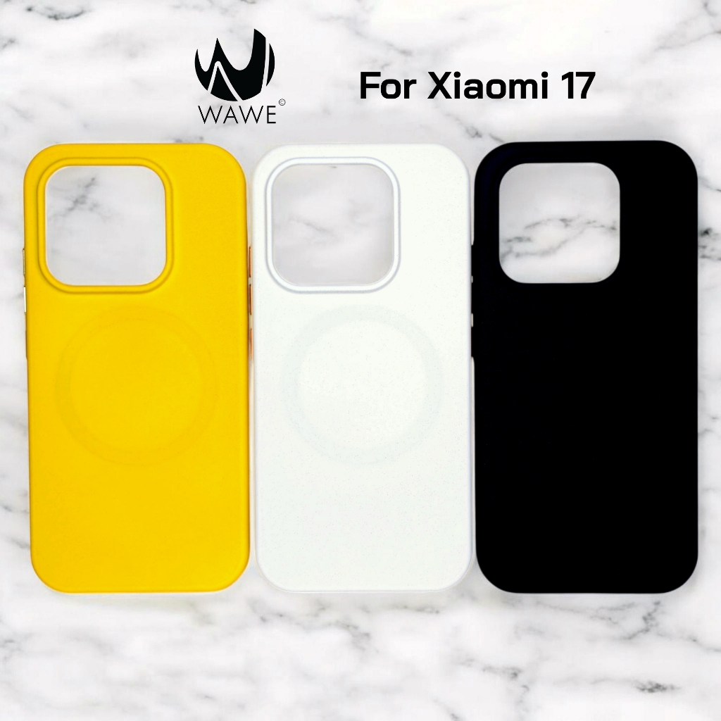 [ส่งจากกทม.] เคส Xiaomi 17 ผิวด้านกันลื่น ถือว่าดีมาก วัสดุ TPU แบบอ่อน และรองรับแม่เหล็กด้านหลัง
