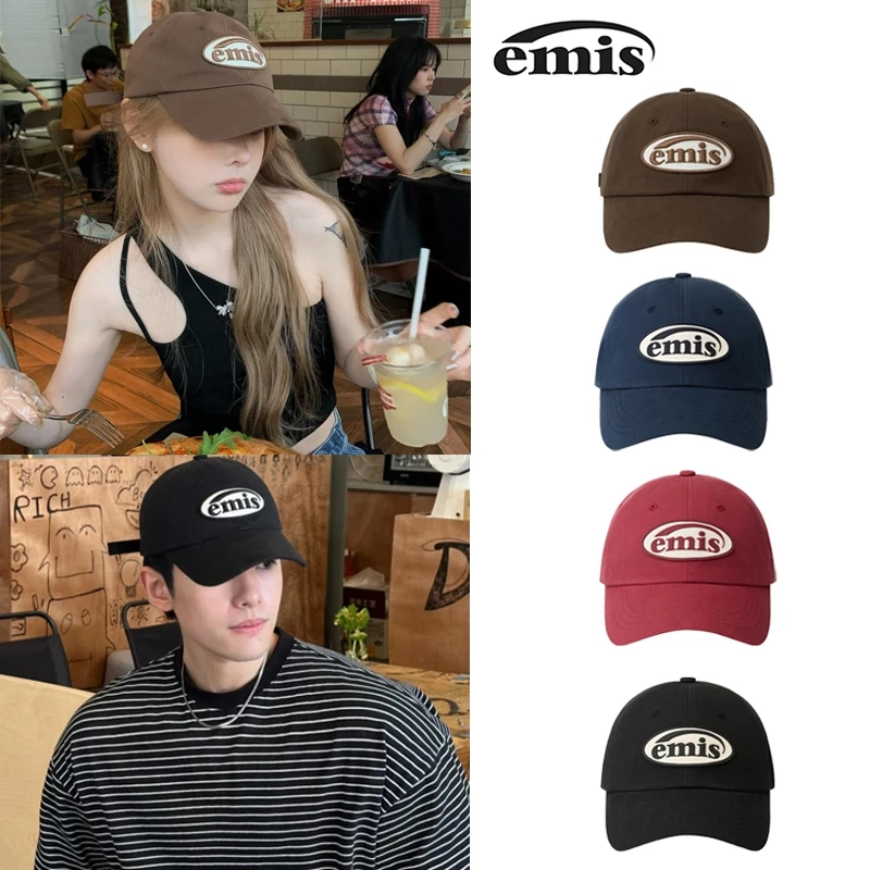 หมวกผ้ายีนส์ Emis ผ้าคอร์ดูรอย New EMIS RUBBER PATCH BALL CAP ของแท้ 100% พร้อมส่ง