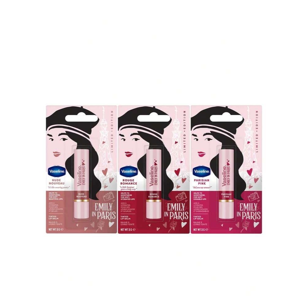 วาสลีน เอมิลี่อินปารีส ลิปบาล์ม 3กรัม VASELINE LIP BALM 3G