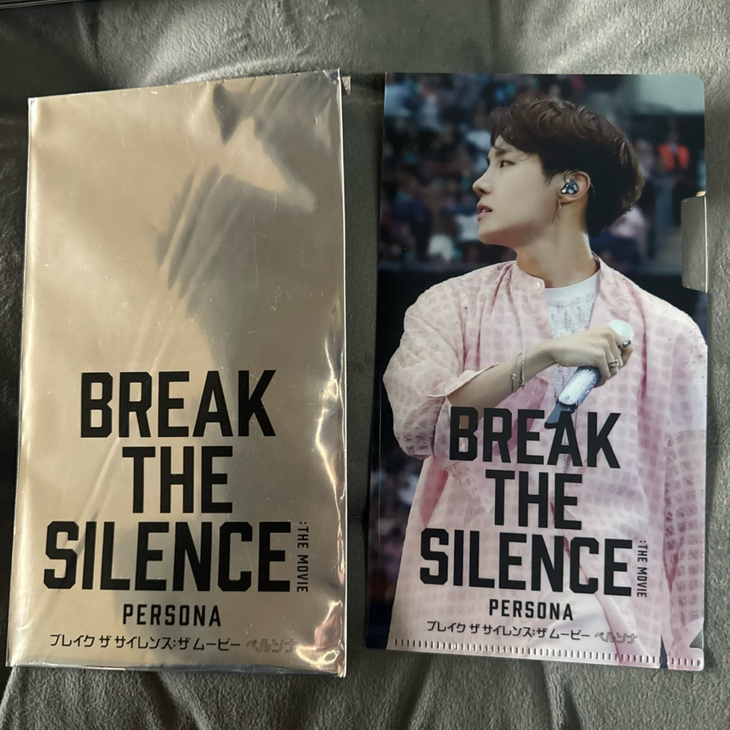 bts break th silence J-Hope ที่ใส่บัตรคอนเสิร์ต