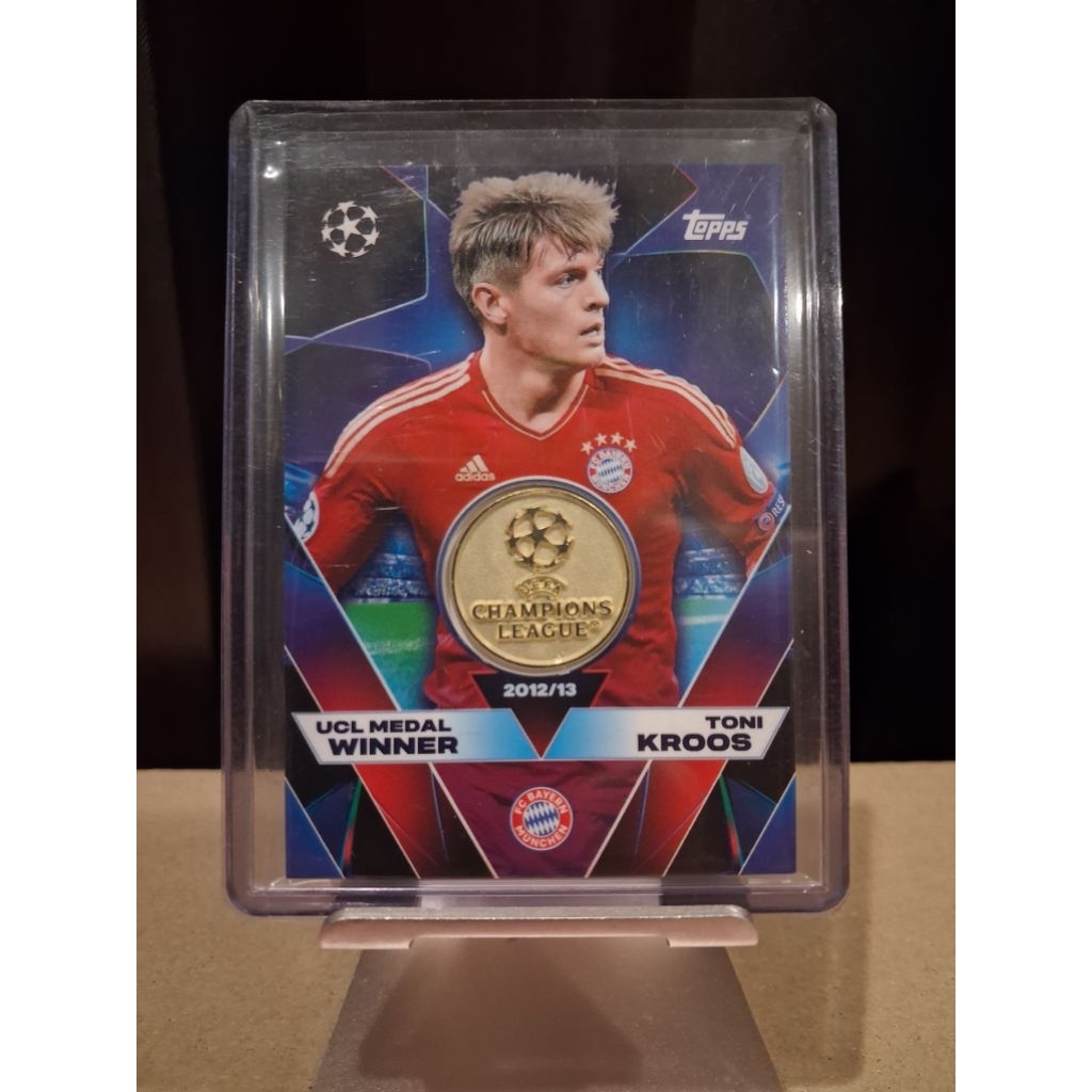 2025/26 TOPPS MATCH ATTAX UCL MEDAL : TONI KROOS / FC BAYERN